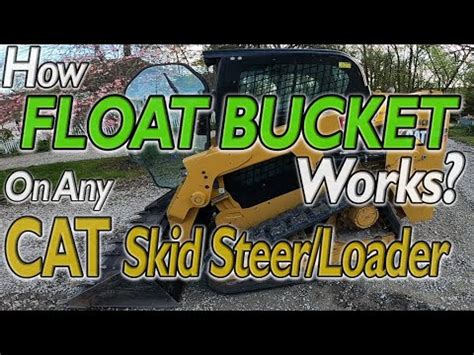 make skid steer hydraulics float|skid steer bucket float.